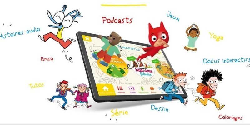 Application enfant sur iPad, iPhone et Android