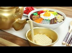 Lego Bibimbap and Makgeolli – LEGO in Real Life / Stop Motion Cooking – YouTube