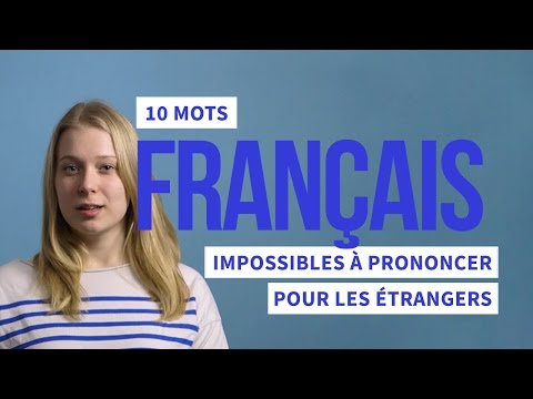 10 mots français imprononçables ! – YouTube